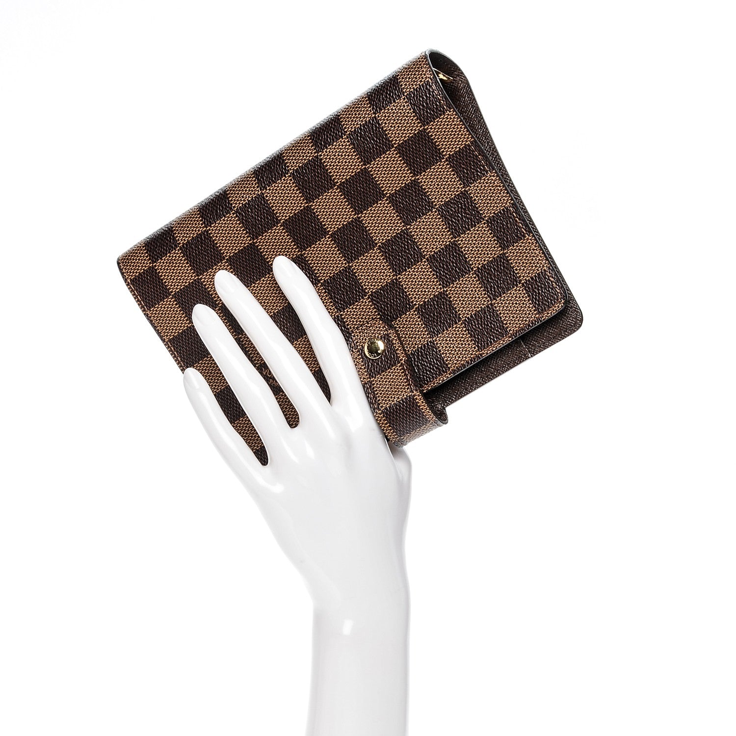 Louis Vuitton Damier Ebene Medium Ring Agenda Cover 2 of 6