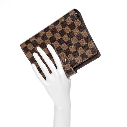 Louis Vuitton Damier Ebene Medium Ring Agenda Cover 2 of 6
