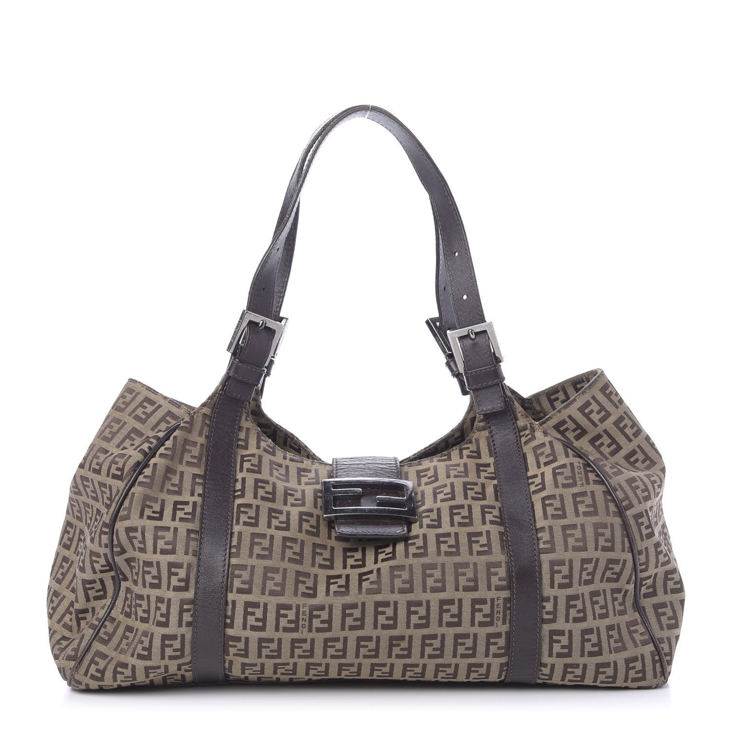 Zucchino Small Tote Dark Brown
