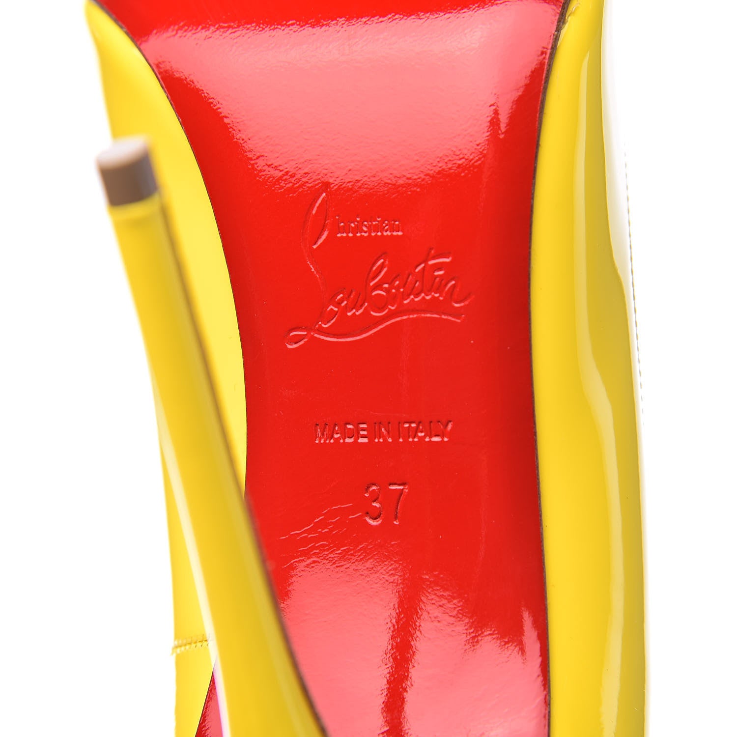 Christian Louboutin Patent So Kate 120 Pumps 37 Sun 7 of 15
