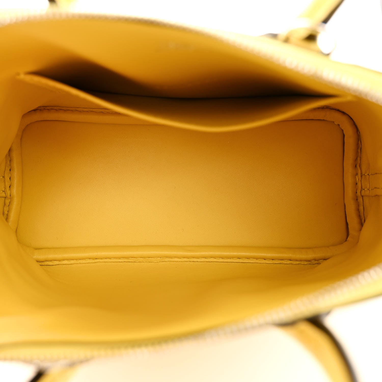 Hermes Matte Porosus Crocodile Mini 1923 Bolide Mimosa 5 of 11