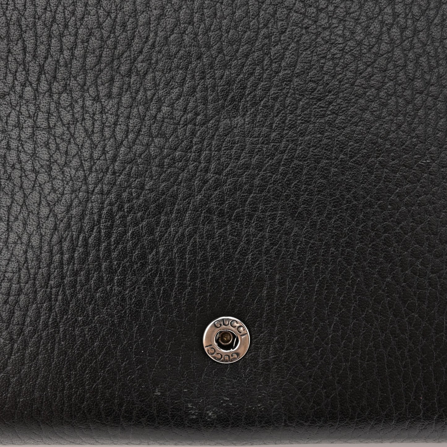 Calfskin Mini Dionysus Chain Wallet Black