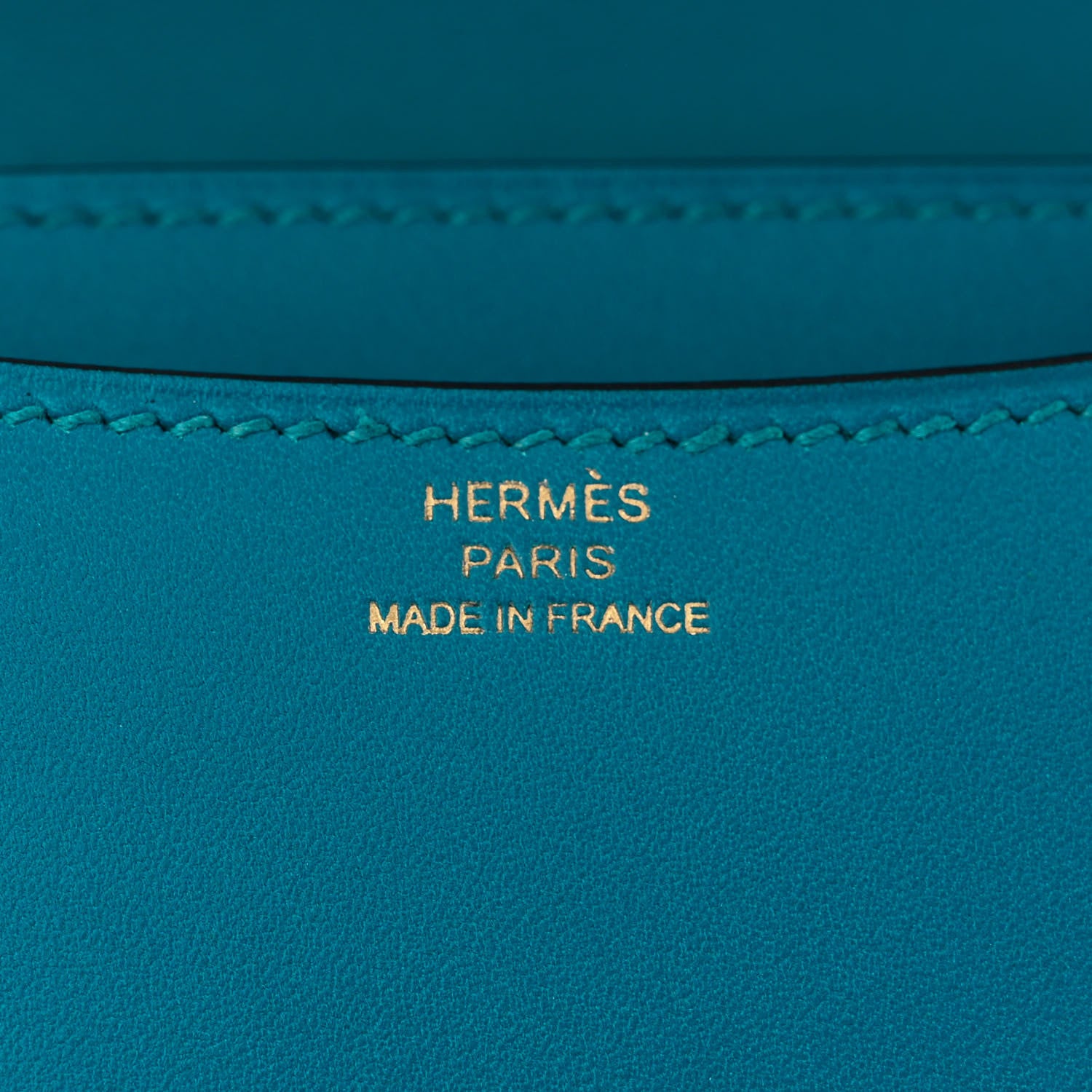 Hermes Tadelakt Constance 18 Bleu Izmir 6 of 11