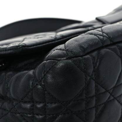 Christian Dior Lambskin Cannage Medium New Lock Flap Black 7 of 9