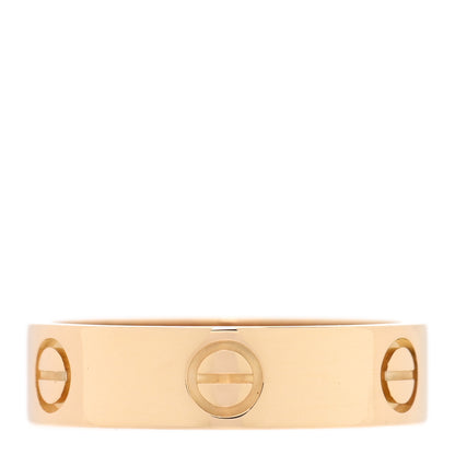 Cartier 18K Yellow Gold 5.5mm LOVE Ring 60 9 3 of 5