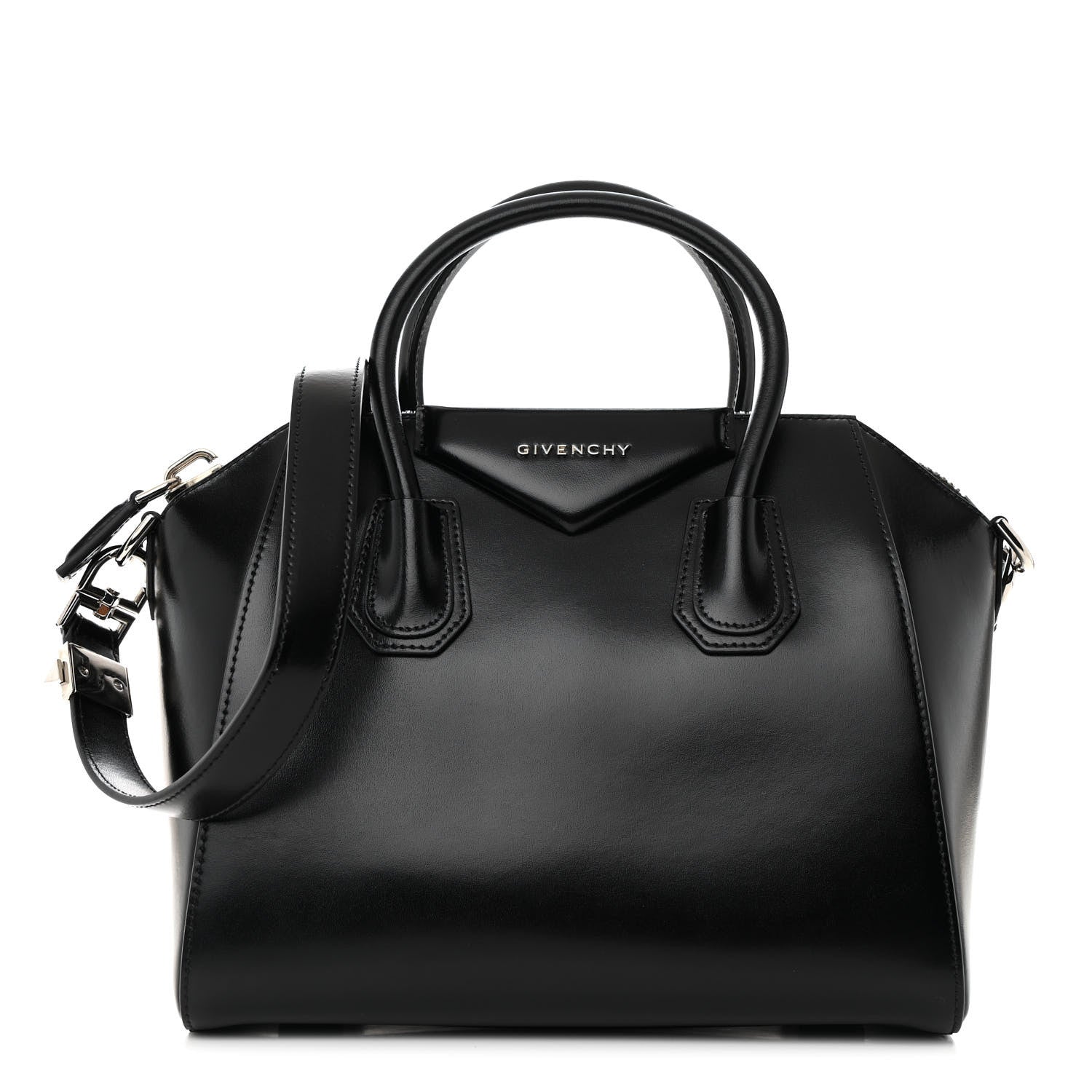 Givenchy Shiny Lord Calfskin Small Antigona Black 1 of 15