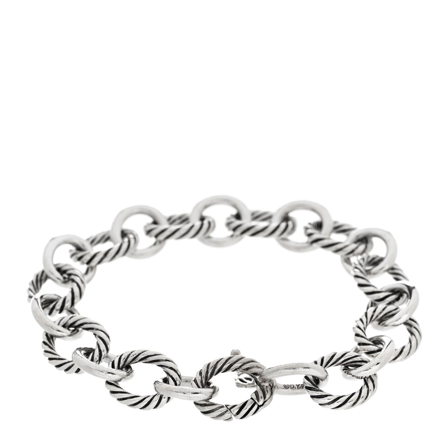 Sterling Silver 13mm Large Oval Link Bracelet