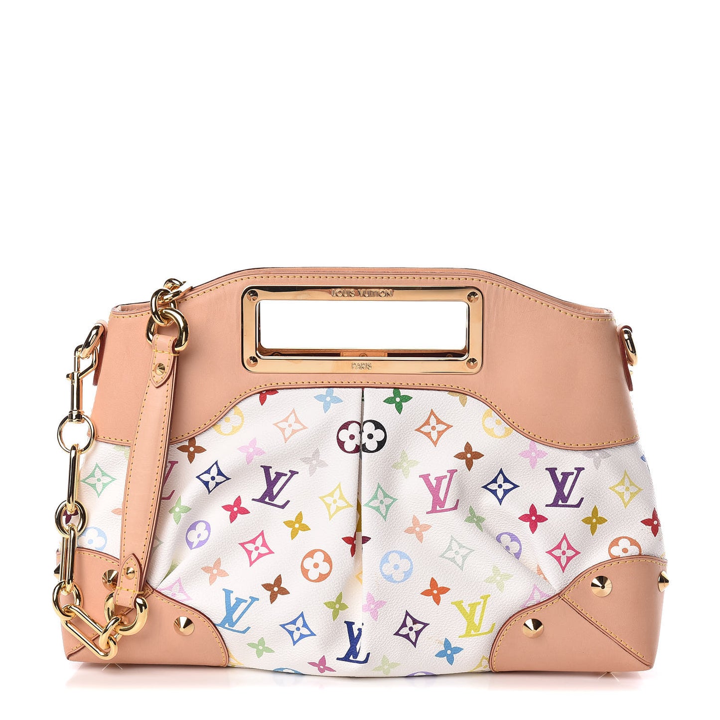 Monogram Multicolor Judy MM White