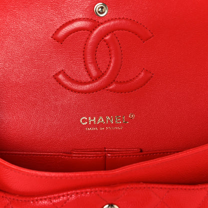 Chanel Caviar Quilted Medium Double Flap Red 6 of 12