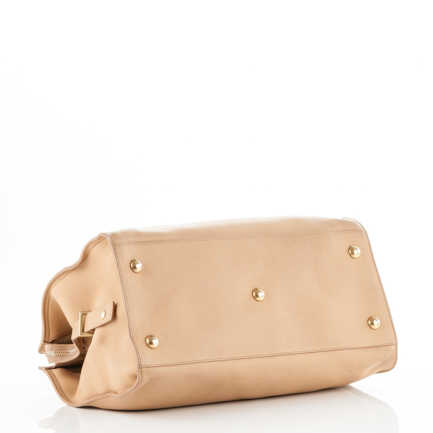 Calfskin Medium Classic Y Cabas Beige