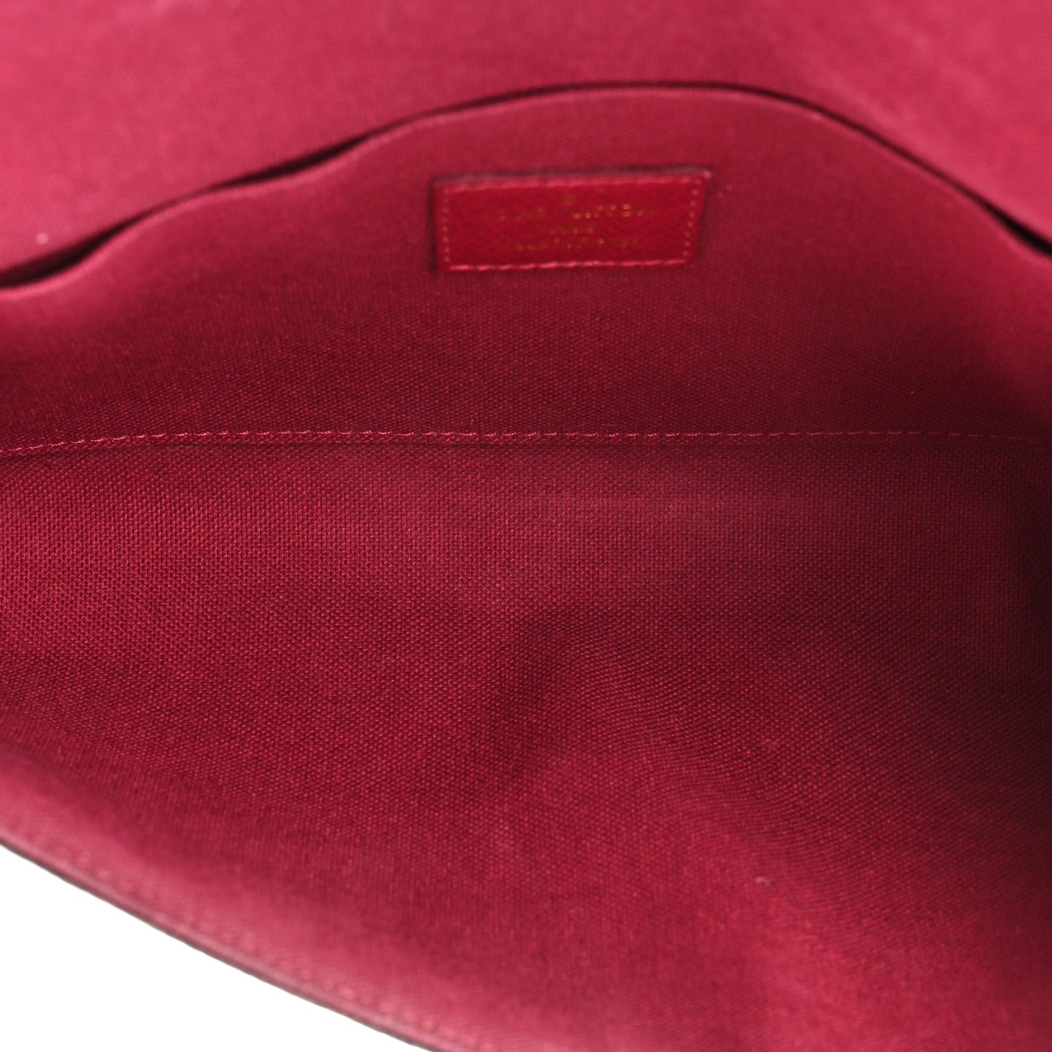 Louis Vuitton Monogram Pochette Felicie Chain Wallet Fuchsia 6 of 15