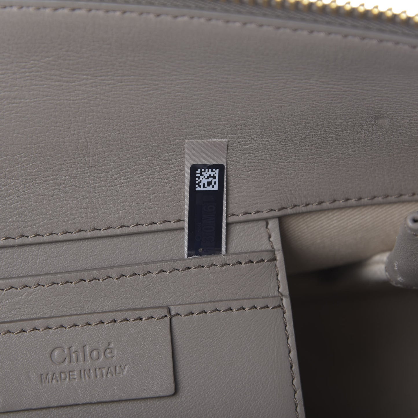 Calfskin Suede Small Roy Bag Motty Grey