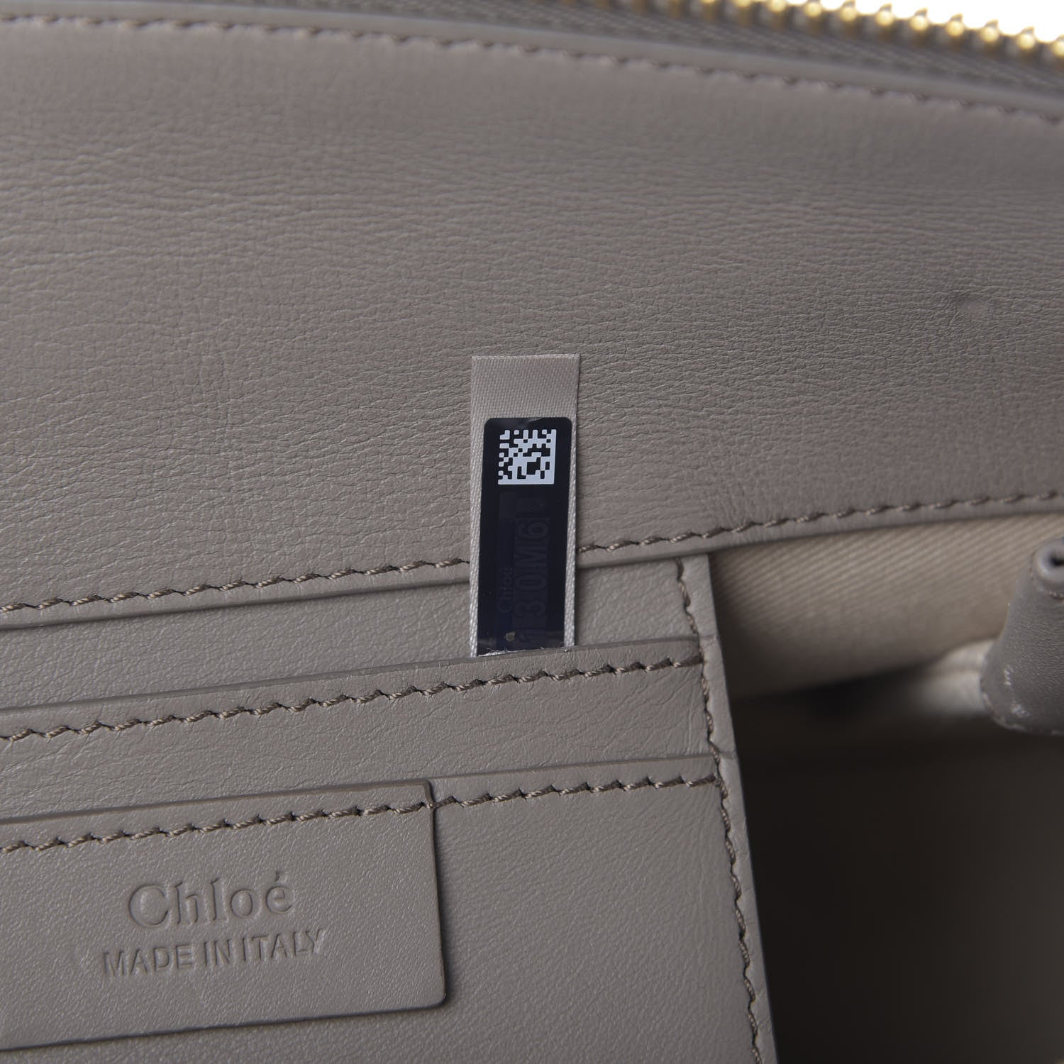 Chloe Calfskin Suede Small Roy Bag Motty Grey 6 of 10