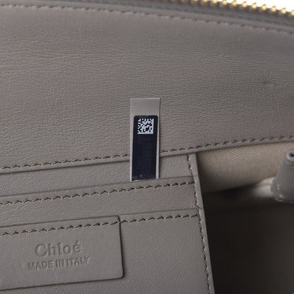 Chloe Calfskin Suede Small Roy Bag Motty Grey 6 of 10