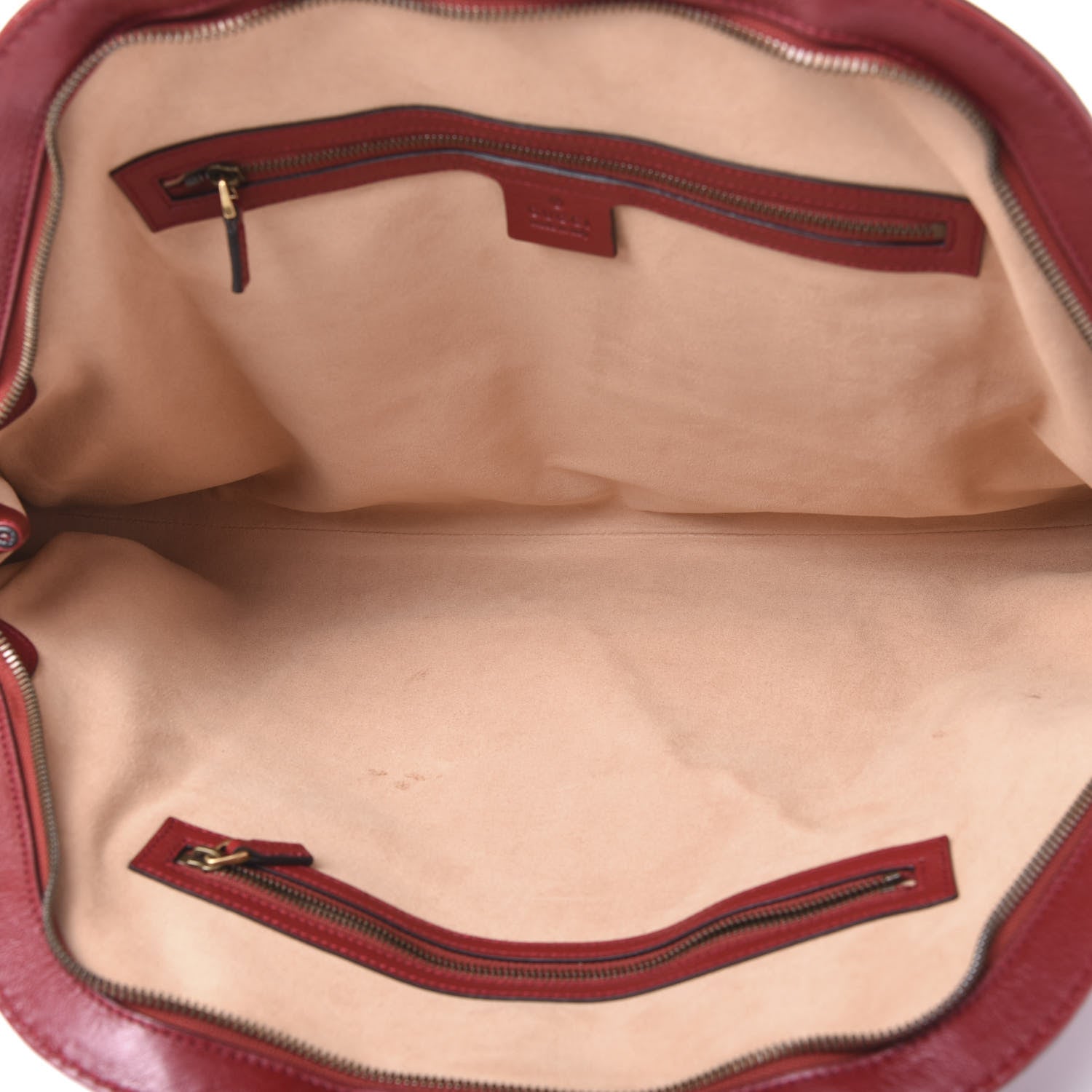 Gucci Calfskin Large Re(Belle) Top Handle Bag Red 4 of 9