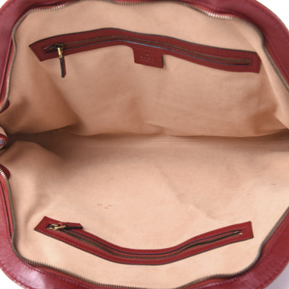 Gucci Calfskin Large Re(Belle) Top Handle Bag Red 4 of 9