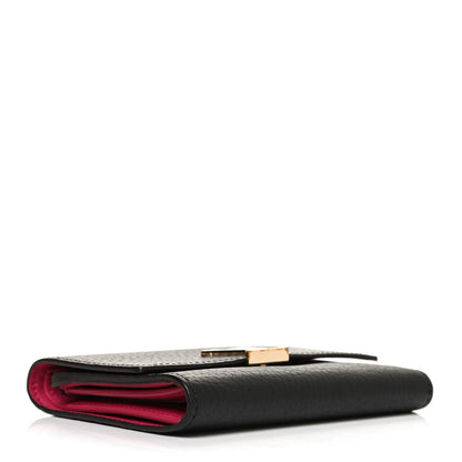 Louis Vuitton Taurillon Capucines Compact Wallet Black 4 of 11