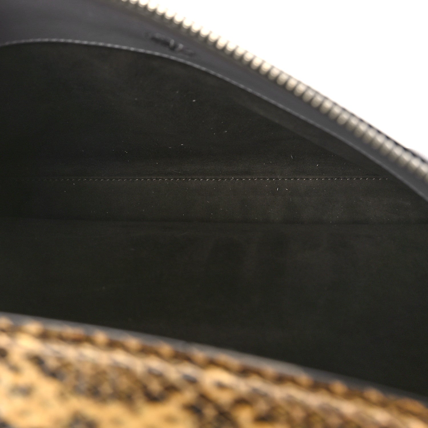 Fendi Vitello Baltico Dolce Elaphe DotCom Satchel Ardesia Grano Multicolor 6 of 11