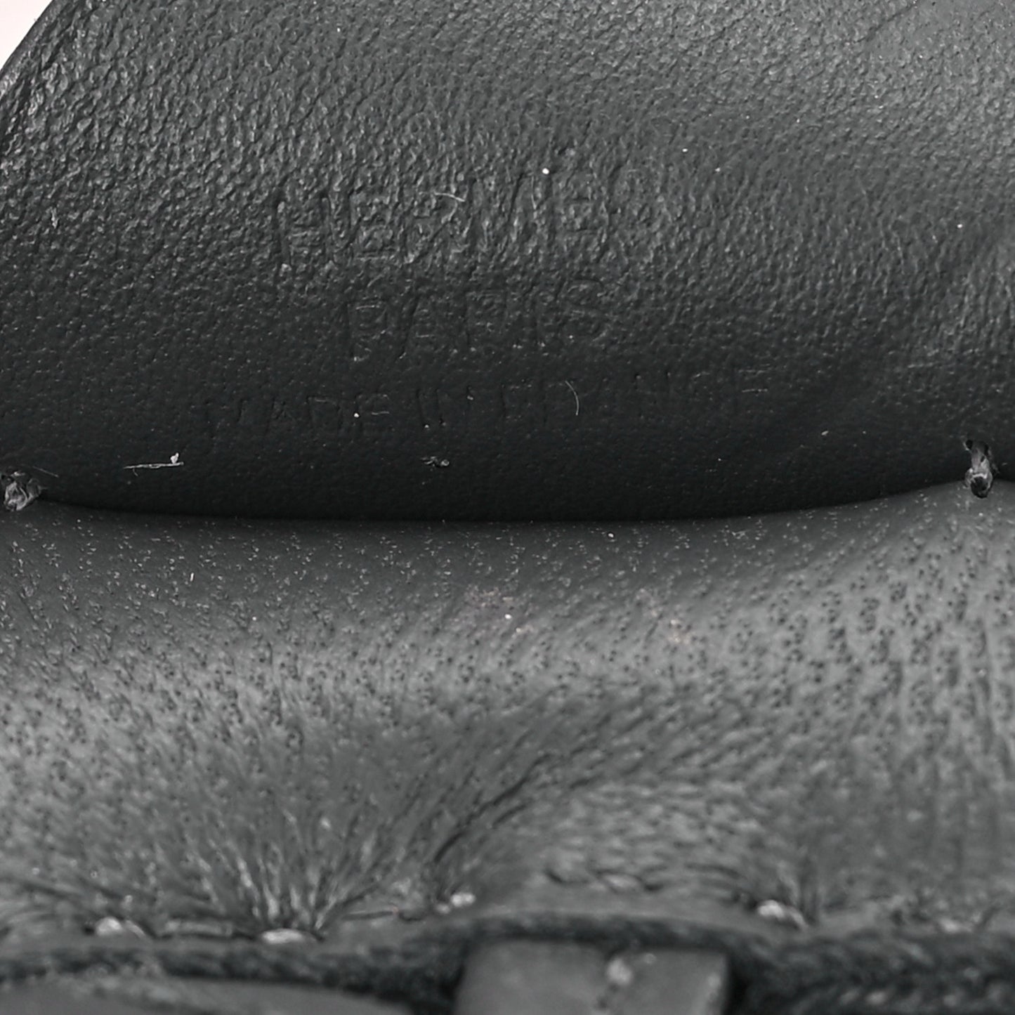 Milo Lambskin Grigri Rodeo Pegase Horse Bag Charm PM Ardoise