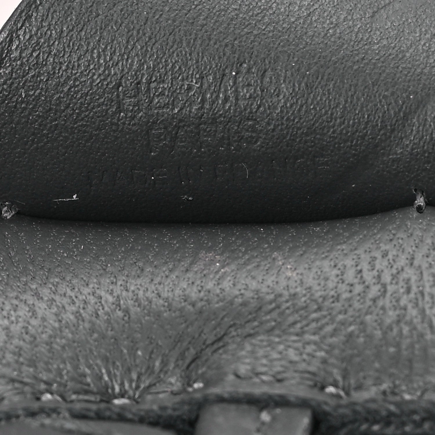 Hermes Milo Lambskin Grigri Rodeo Pegase Horse Bag Charm PM Ardoise 4 of 5