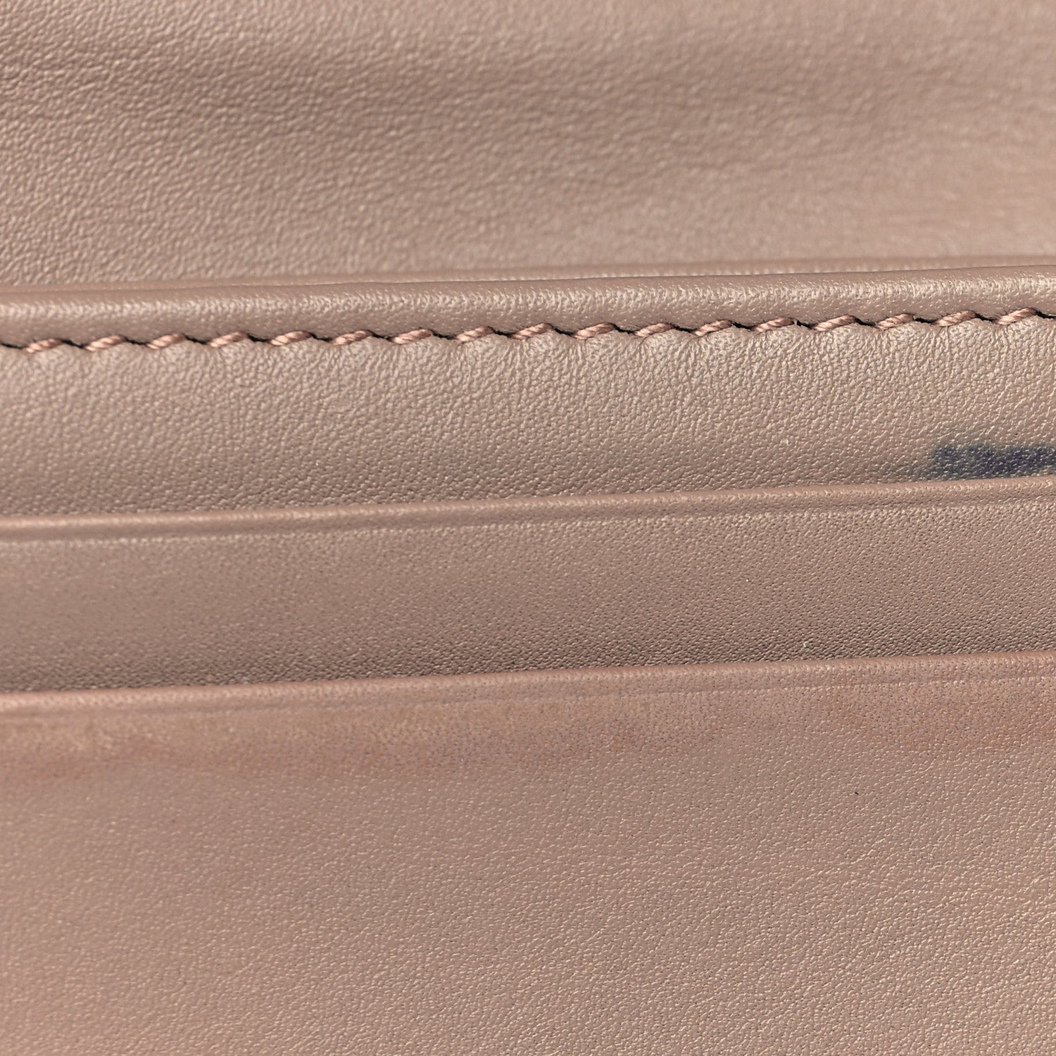 Gucci Calfskin Matelasse GG Marmont Card Case Wallet Porcelain Rose 12 of 12