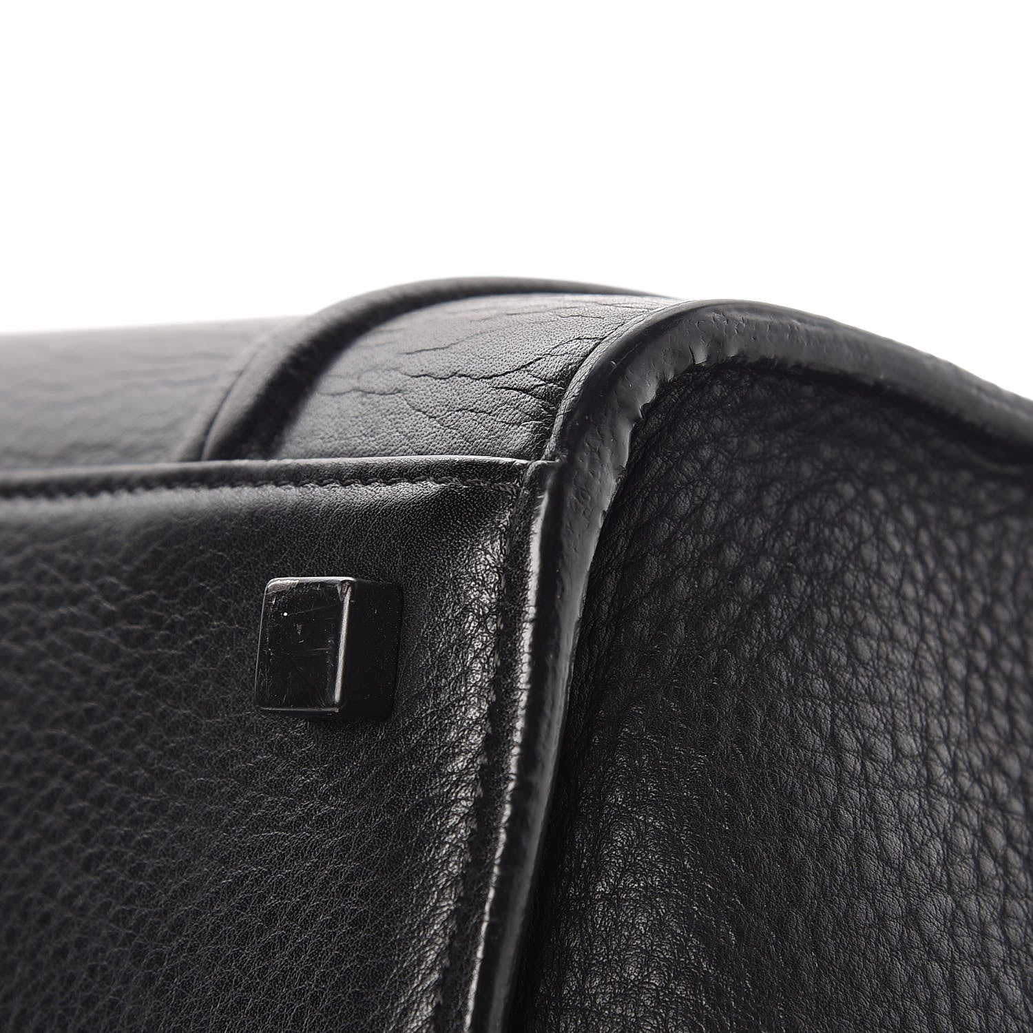 Celine Supple Calfskin Medium Phantom Luggage Black 14 of 18