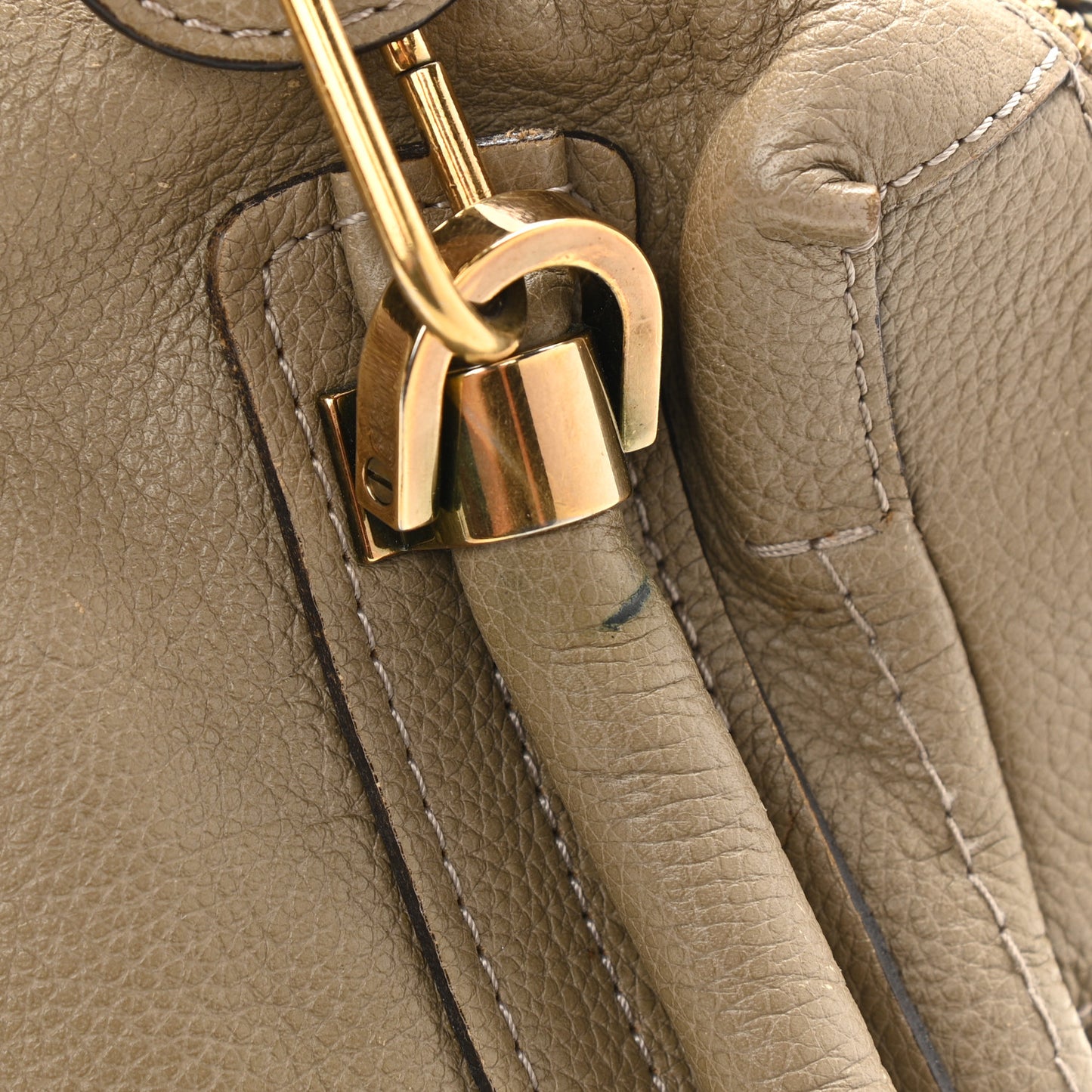 Calfskin Medium Paraty Barbour Khaki