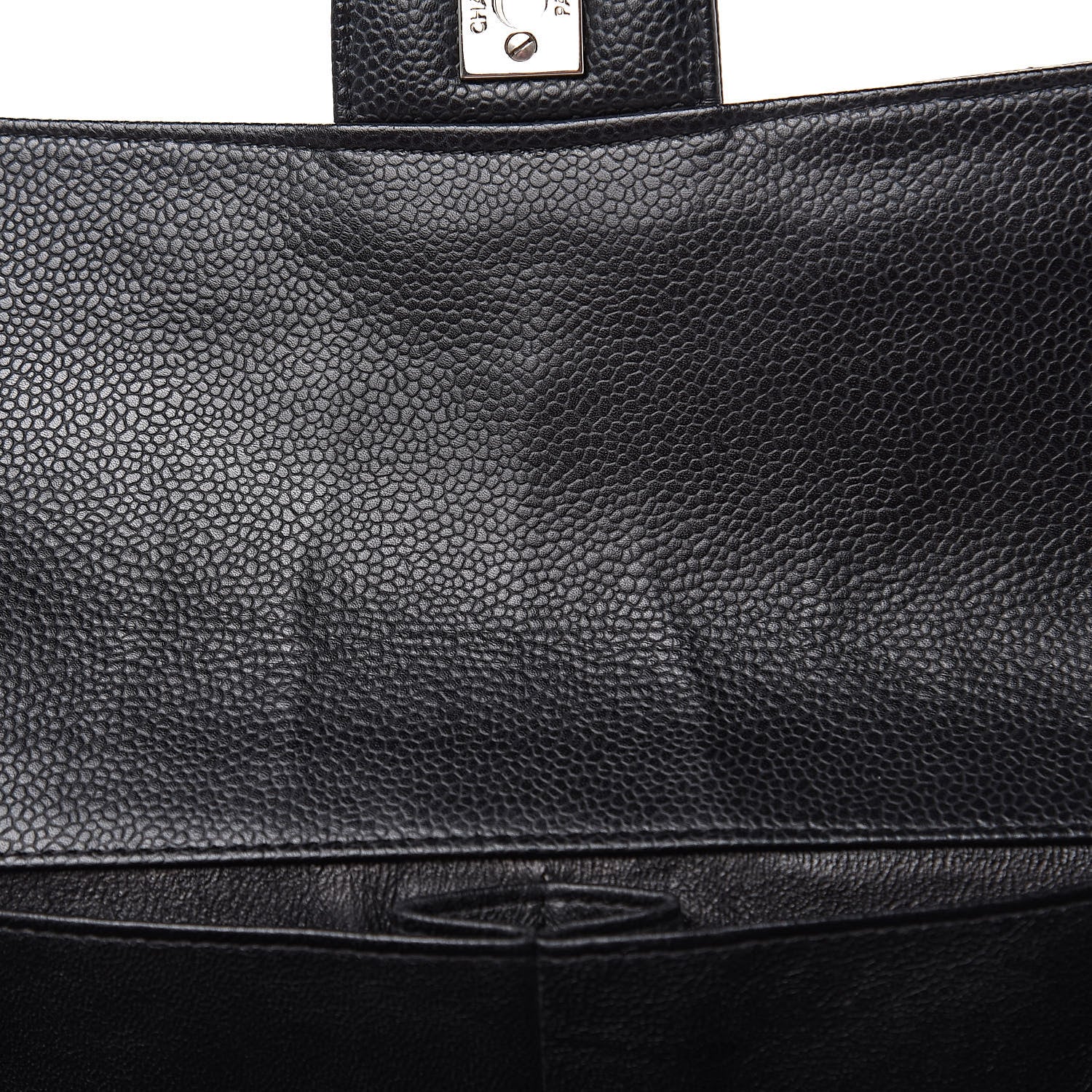 Chanel Caviar Quilted East West Flap Black 11 of 11