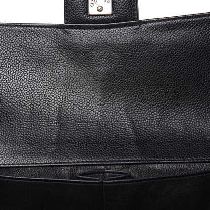 Chanel Caviar Quilted East West Flap Black 11 of 11