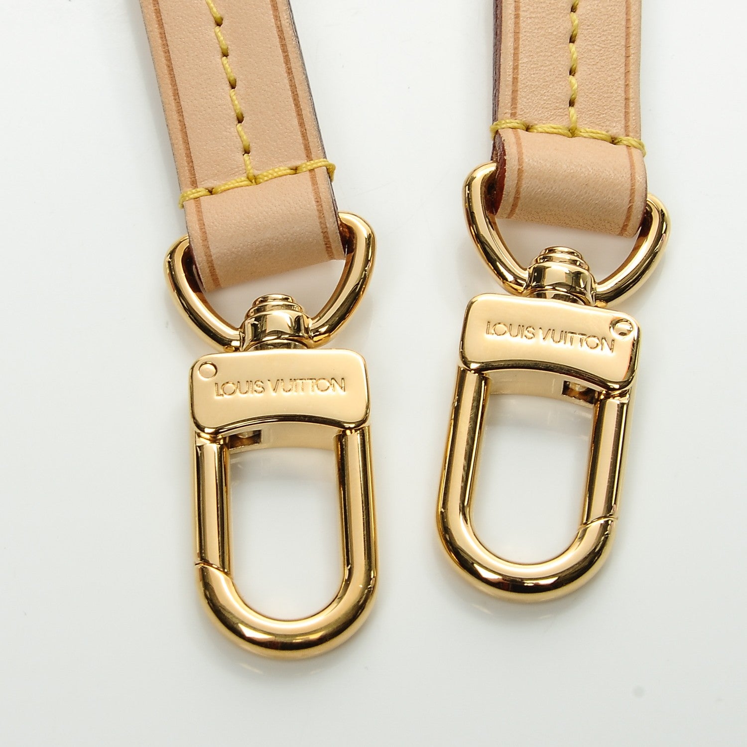 Louis Vuitton Vachetta 16mm Adjustable Shoulder Strap VVN 3 of 4