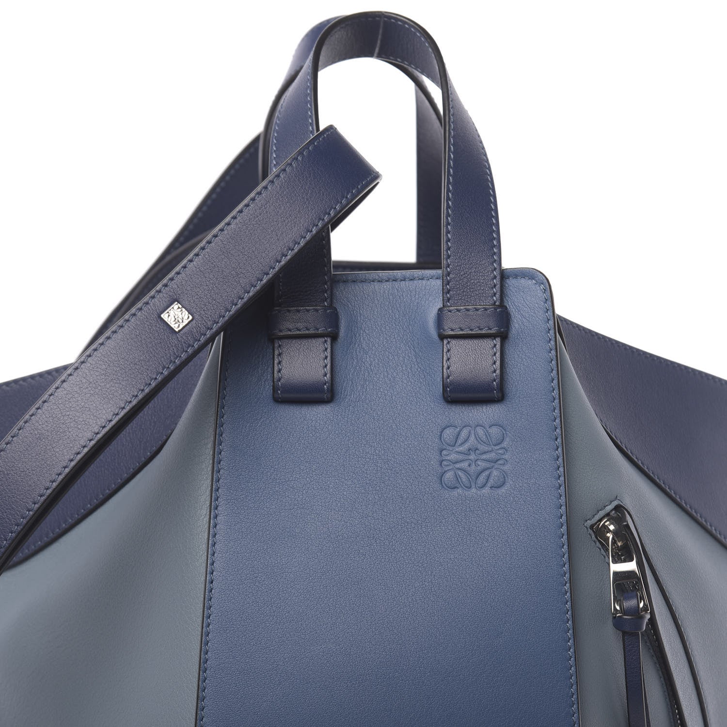 Loewe Calfskin Small Hammock Shoulder Bag Blue 8 of 10