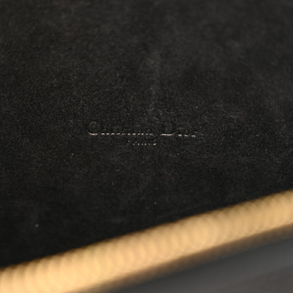 Christian Dior Grained Calfskin Caro Double Pouch Black 6 of 10