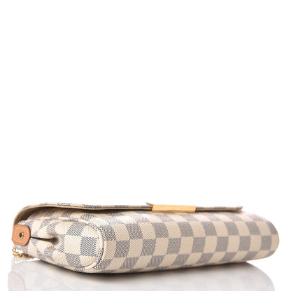 Louis Vuitton Damier Azur Favorite MM 4 of 10