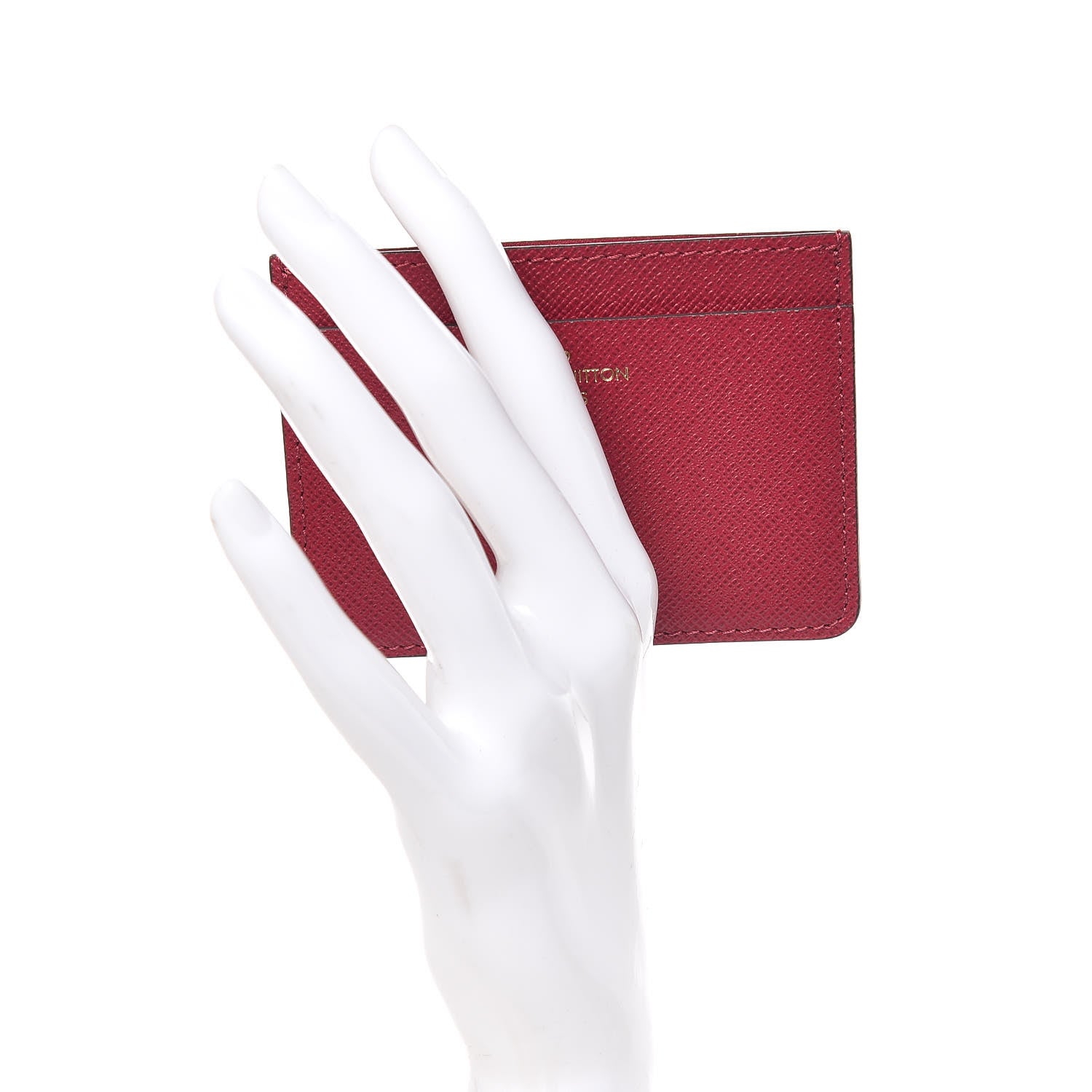 Louis Vuitton Calfskin Jeanne Wallet Insert Fuchsia 2 of 6