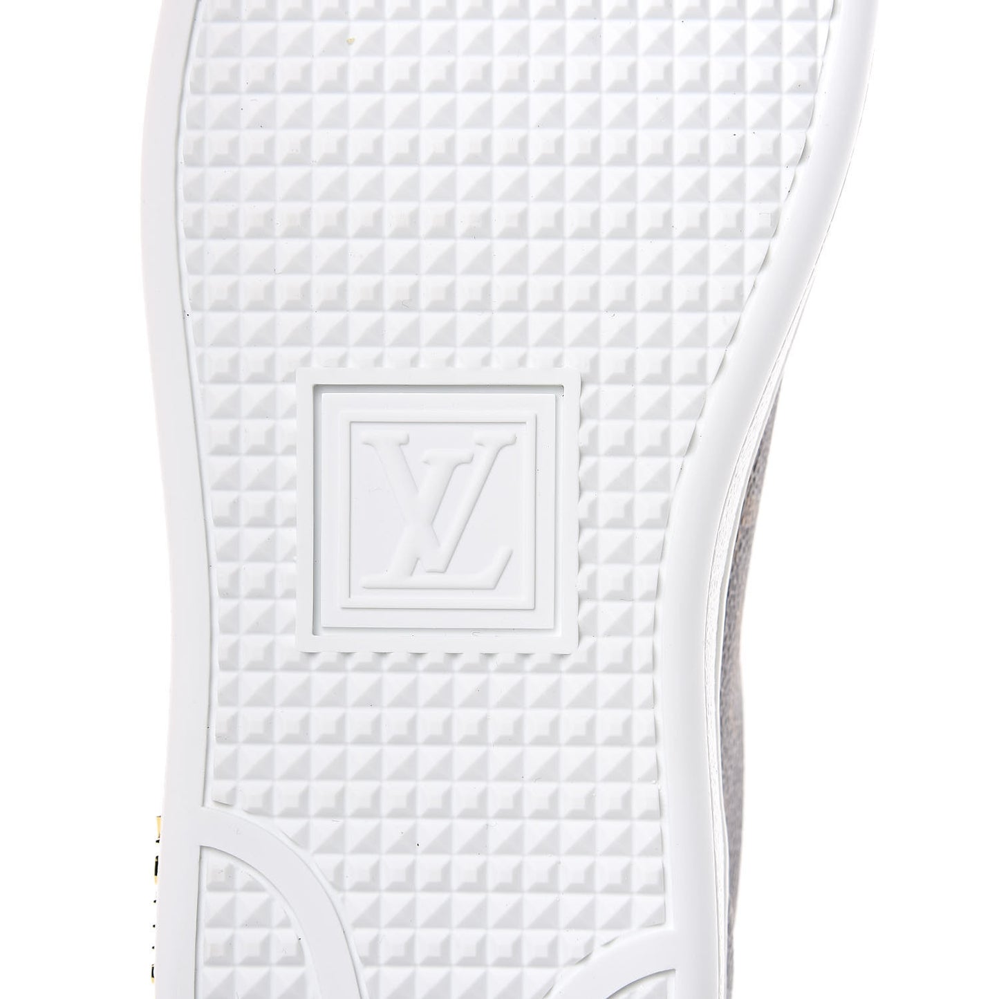 Calfskin Monogram LV Black Heart Sneakers 37 Cacao