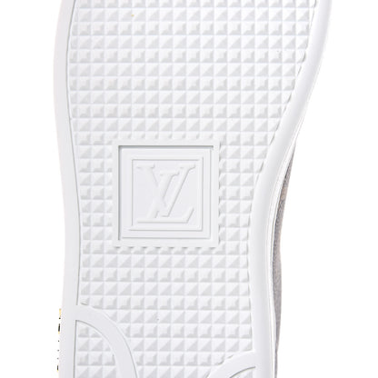 Louis Vuitton Calfskin Monogram LV Black Heart Sneakers 37 Cacao 7 of 9