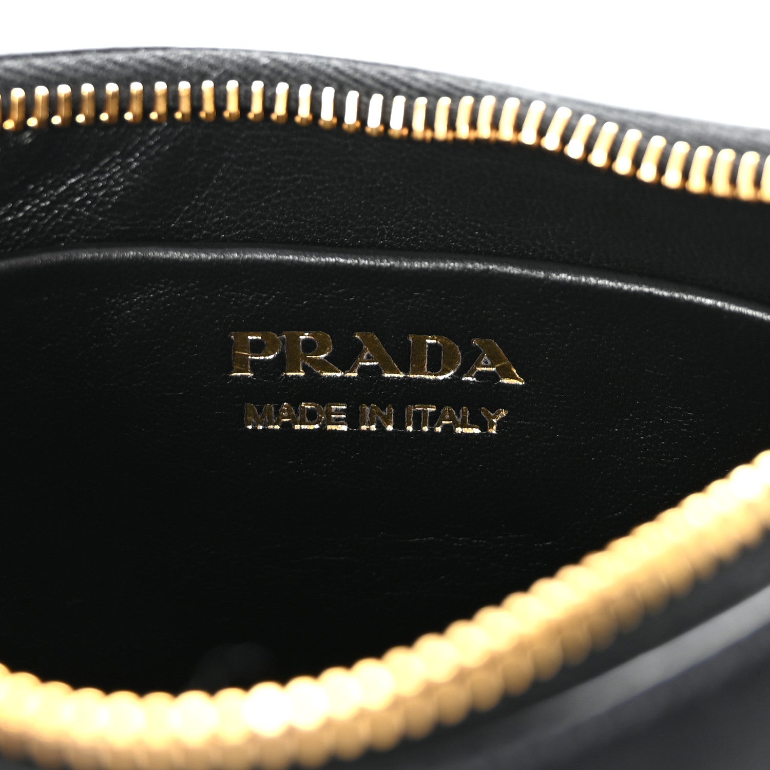 Prada Soft Calfskin Arque Shoulder Bag Black 6 of 9