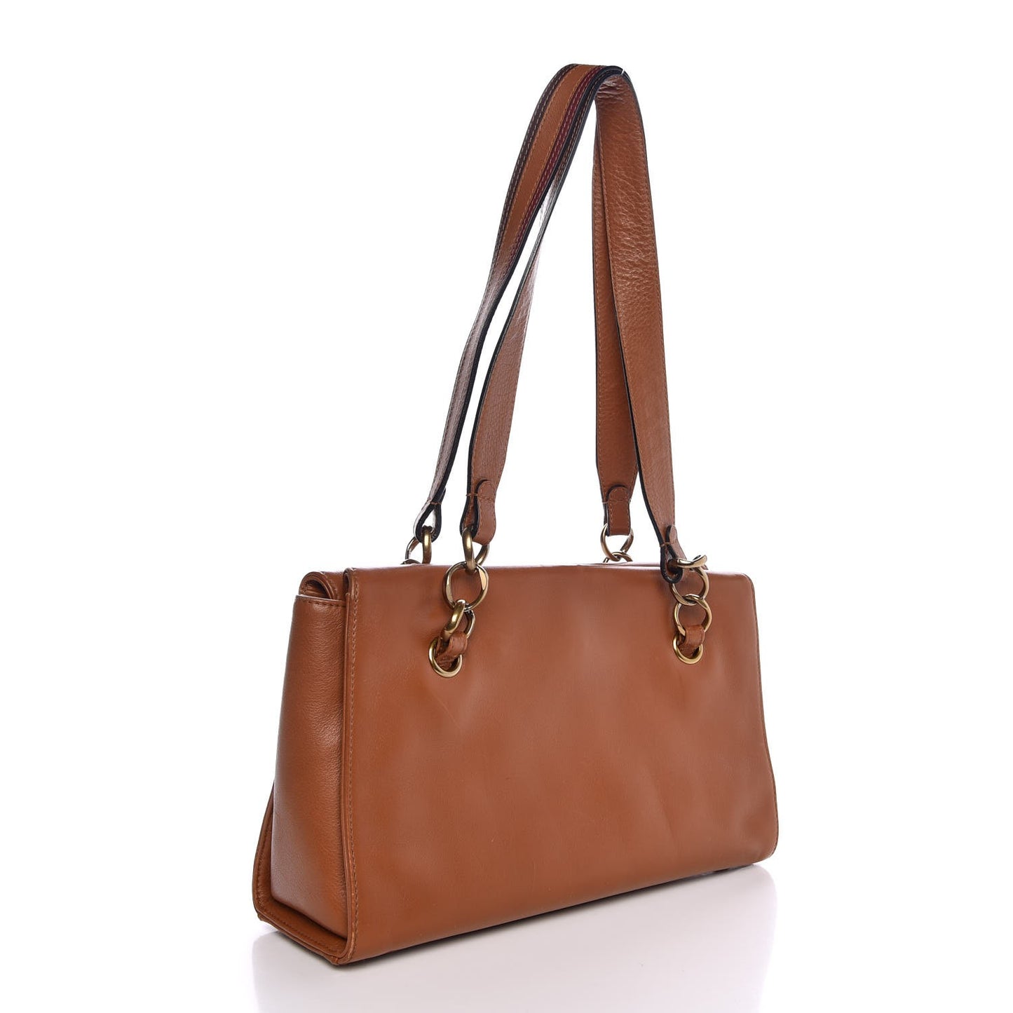 Deerskin Shoulder Bag Brown