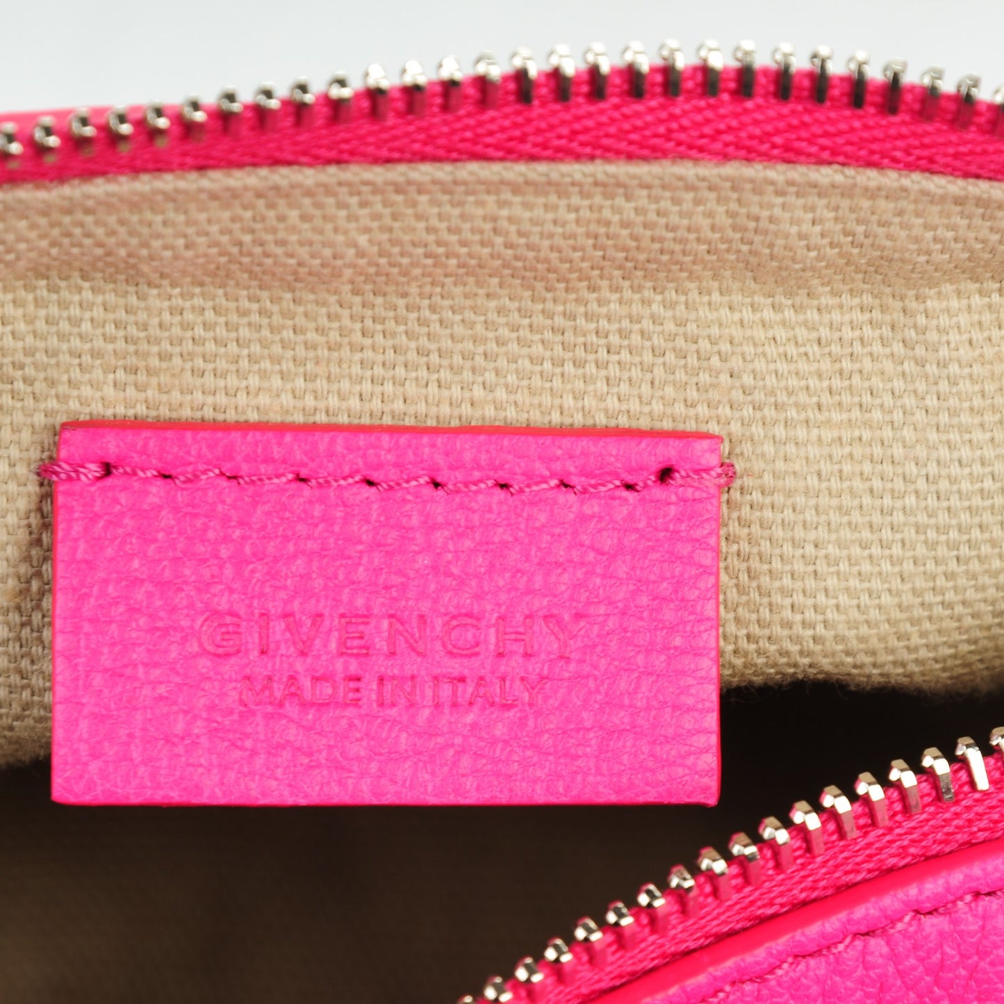 Sugar Goatskin Mini Chain Pandora Hot Pink