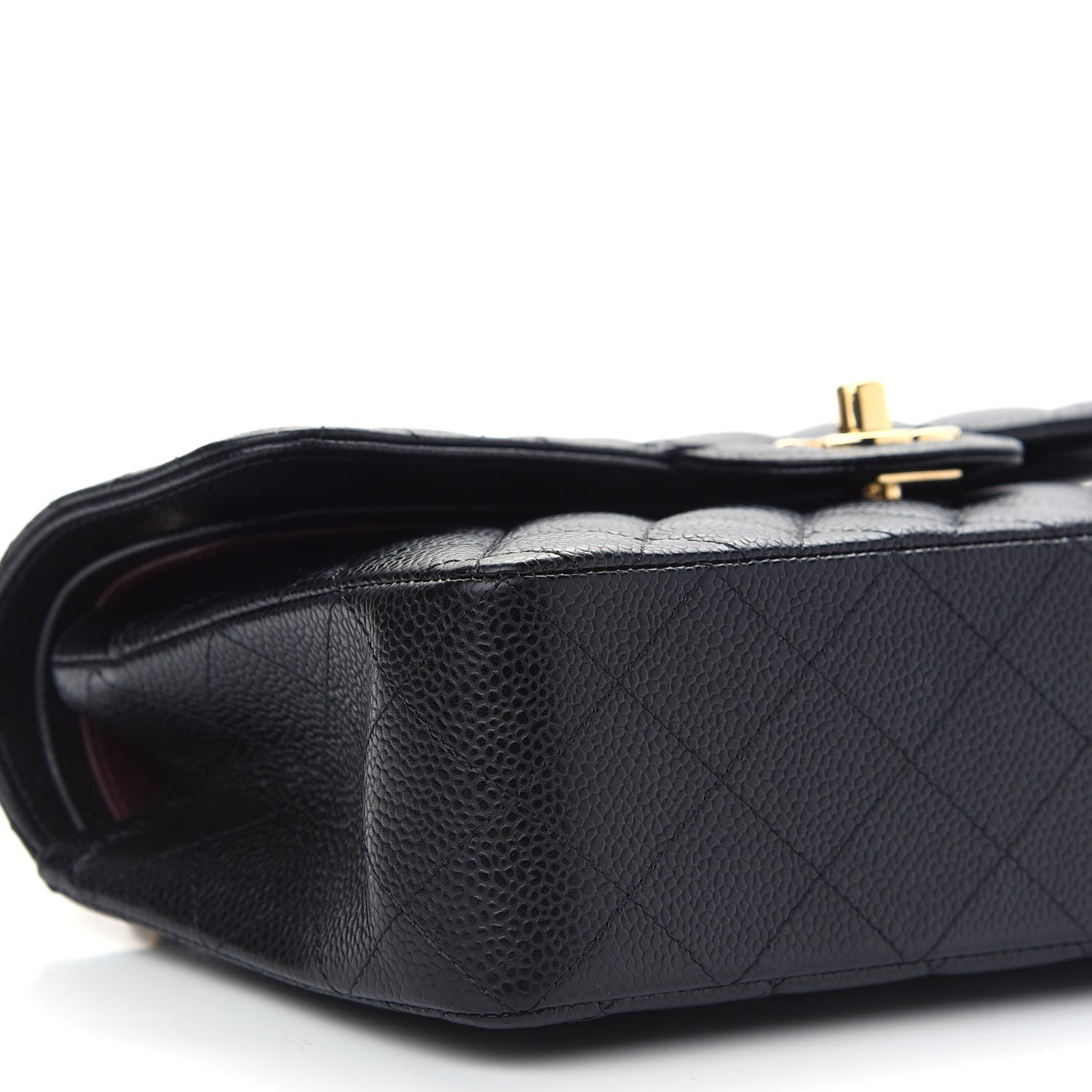 Chanel Caviar Quilted Small Double Flap Black 8 of 10