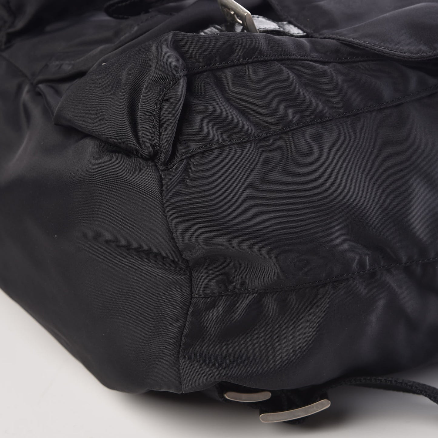 Nylon Vela Medium Backpack Black