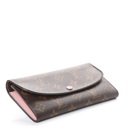Louis Vuitton Monogram Emilie Wallet Rose Ballerine 3 of 5