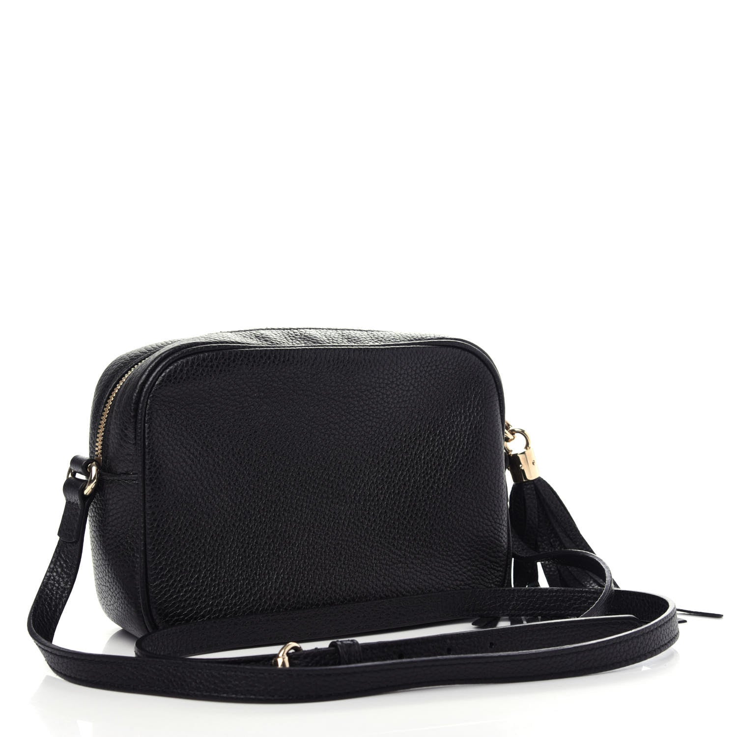 Gucci Pebbled Calfskin Small Soho Disco Bag Black 3 of 10