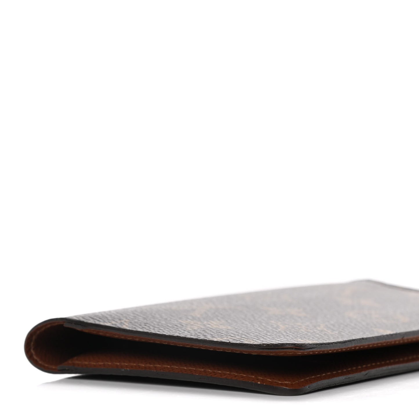 Monogram Checkbook Holder Case Wallet