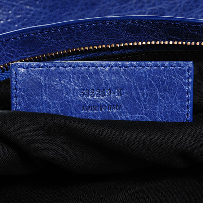 Balenciaga Agneau Giant 12 Rose Gold Hardware Premier Clutch Bleuette 9 of 11