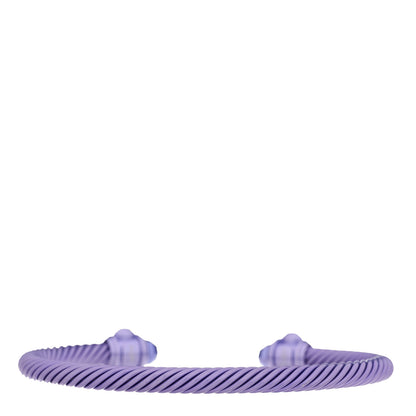 David Yurman Aluminum 5mm Renaissance Bracelet Lavender 2 of 4