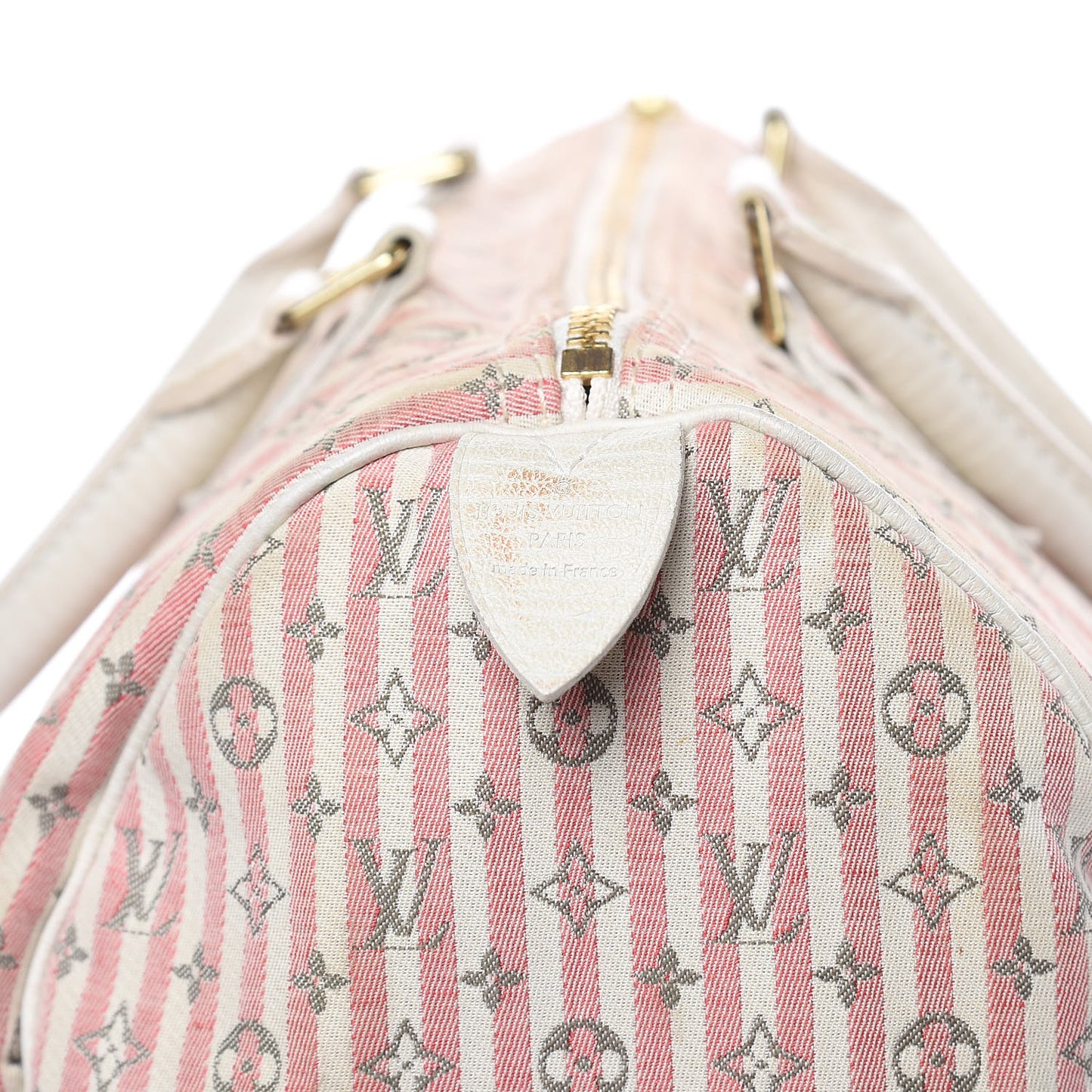 Mini Lin Croisette Speedy 30 Rouge