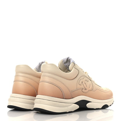 Chanel Gradiant Calfskin CC Womens Sneakers 40 Light Orange 5 of 9