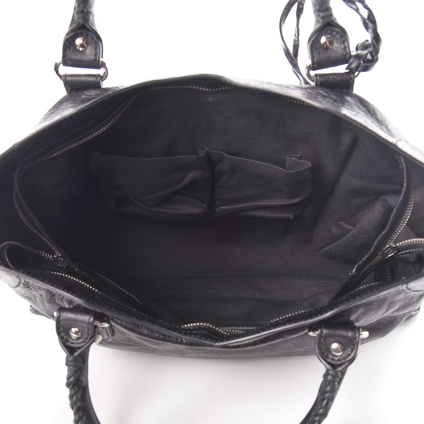 Agneau Giant 12 Silver Hardware City Black