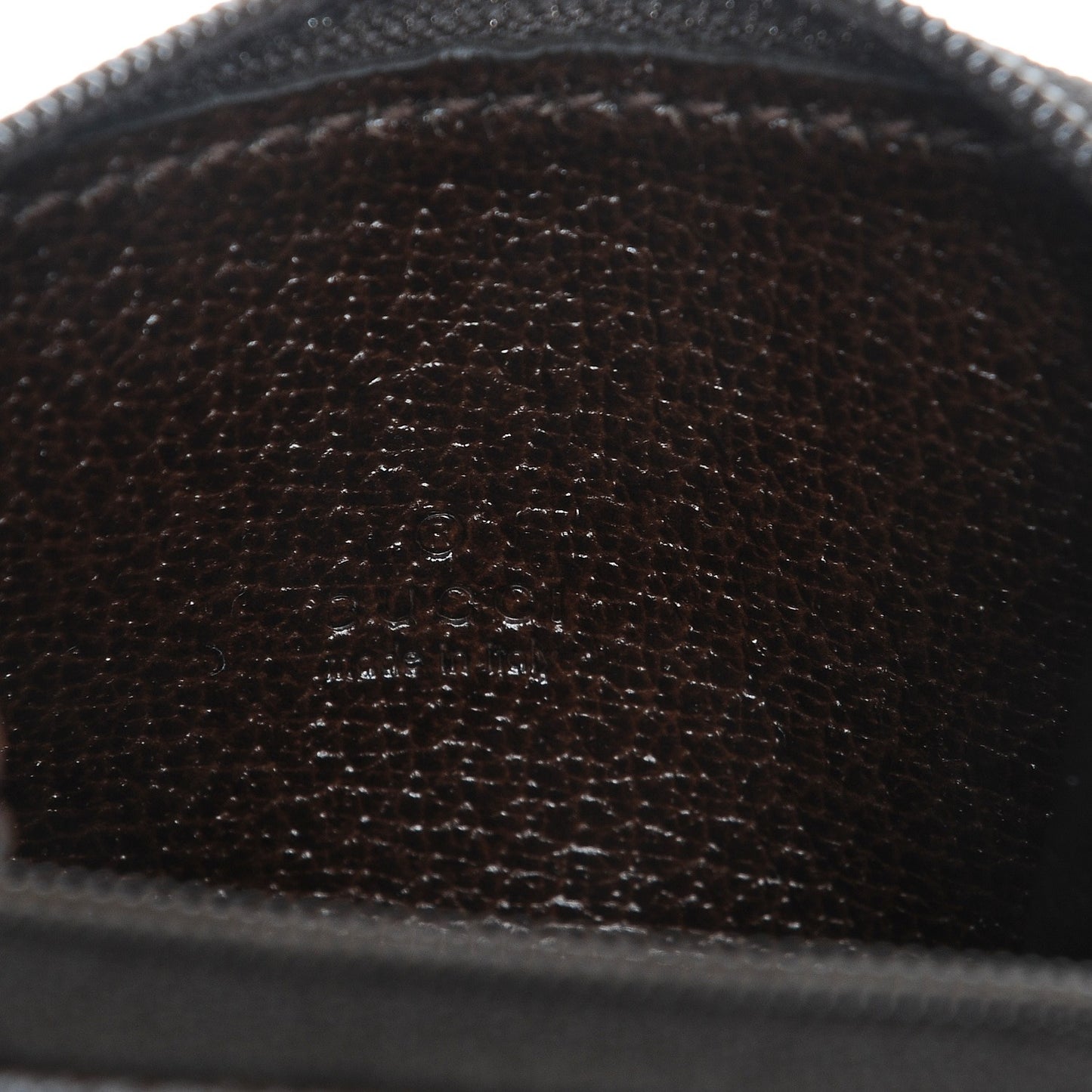 Monogram Zip Around Coin Purse Brown